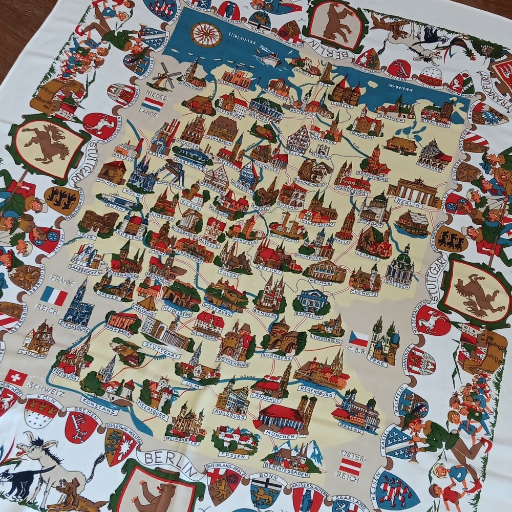 GERMANY tablecloth.   #5370